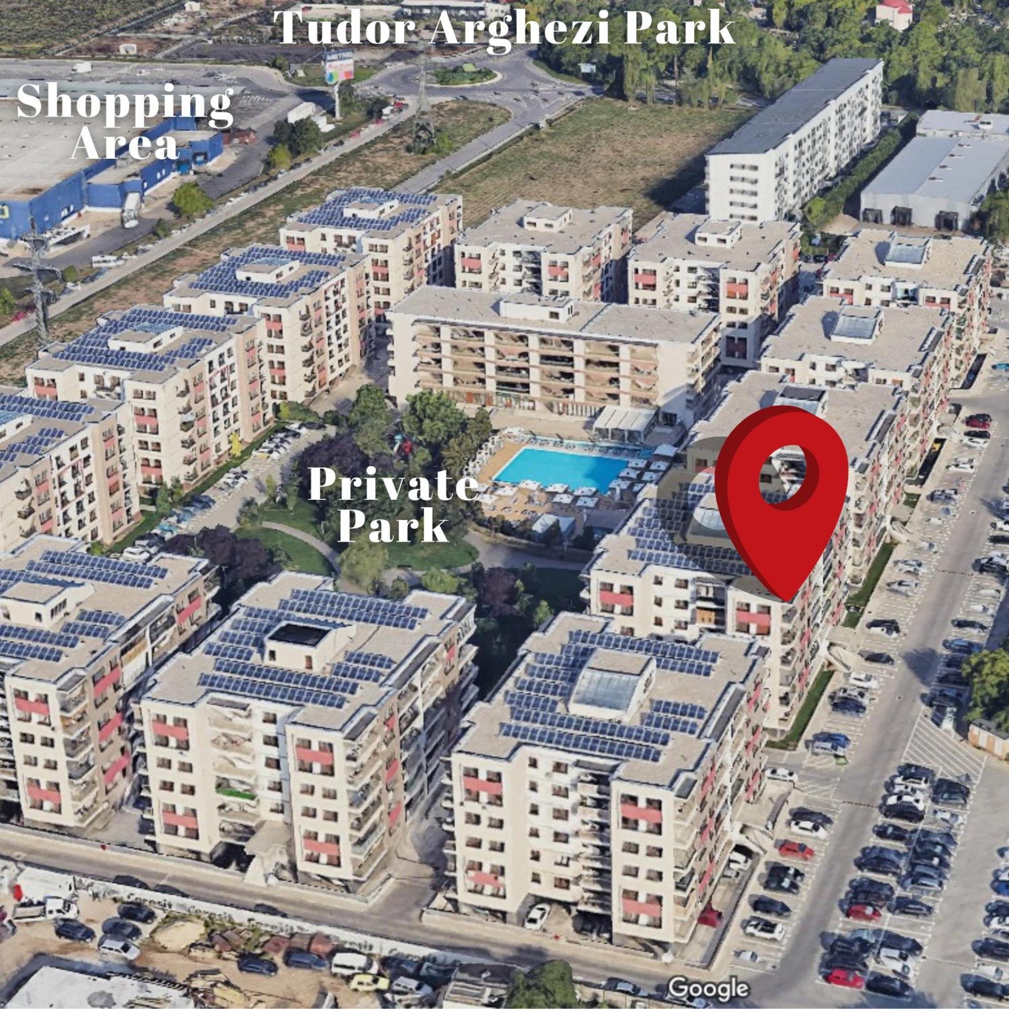 Apartment "Solar 48", Private Parking, One Bedroom Bucareste Exterior foto